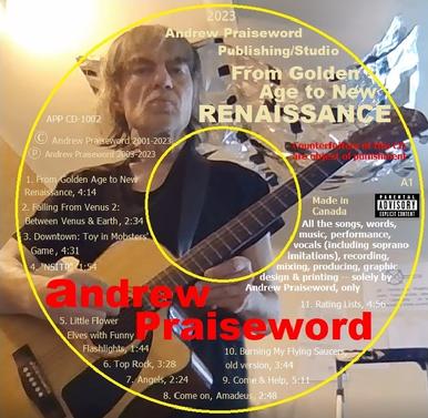 Album FROM GOLDEN AGE TO NEW RENAISSANCE by Andrew Praiseword